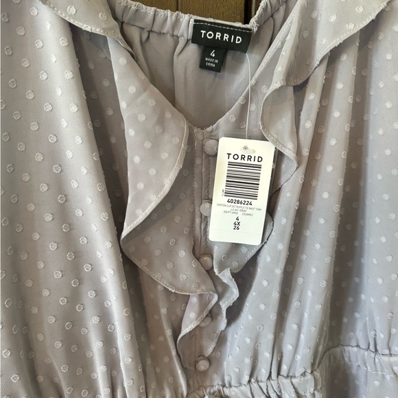 NEW✨TORRID Chiffon Tie Waist Tank - Picture 11 of 11